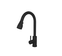 Flode Runda (Oval Head Matt Black)