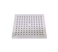Flode Square Overhead Rain Shower Head - 200x200 mm -Chrome