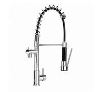 Flode Top Fix Alto Multi Use Kitchen Mixer Tap Easy Top Installation Pull Out Spray Chrome Easy Install Top Fix Design & Flexible Hose