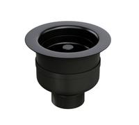 Top Fix Easy Fix Kitchen Strainer Waste 90mm Matt Black