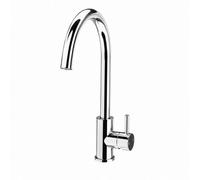 Flode Top Fix Vito Swan Single Lever Kitchen Mixer Tap Chrome