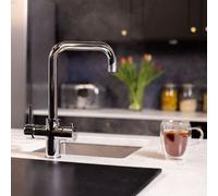 Flode Tre 3 In 1 Boiling Water Tap Polished Chrome Finish