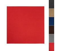 FLODI. Self Adhesive Carpet Tiles, Scene, 40 x 40 cm (Red, 25 Tiles, 4 m²) Easy to Install Carpet Flooring Squares, Carpet Floor Tiles for Home, Office, Commercial and Business