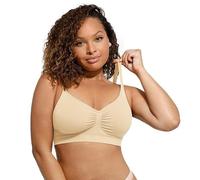 Flodxo Bras for Women Ladies Bras Non Wired Full Support Sports Bras Women Plus Size Floral Lace Push Up Wireless Bra Breathable Underwear Yoga Bralettes Comfort Everyday Bras Gray 4XL