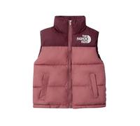 Flodxo Kid Puffer Gilet Unisex Winter Warm Down Vest Lightweight Windproof Zip Up Body Warmers Boys Girls Thermal Outwear Waistcoat Pockets Sleeveless Cotton Padded Parka Coat 2-15Y Red