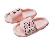 Floette Cute Slippers Kawaii Slippers Shower Non-Slip Bathroom Spa Sandals Comfort Lightweight for Couples Lovers, A04, 4 UK
