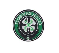 Flogging Molly Folk Punk Rock Patch Badge Embroidered Iron-On Applique Souvenir Accessory