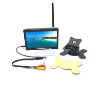 Flohterys 5.8G 48CH 7 Inch TN FPV Monitor 1024 * 600 TFT LCD Screen DC 7-16V for RC Transmitter and RC Drone