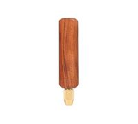 Flohterys Solid Wooden Handle Acid Branch Wood Handle Titanium Plated Diamond File Small File Handle Woodworking Special Tools