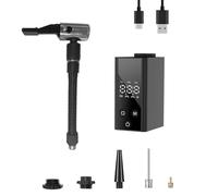 Flohterys Universal Electric Air Pump Handheld Car Air Compressor 120PSI Compact Tire Inflator for Motorcycle Basketball Car SUV