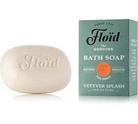 Floid Vetyver Splash Bath Soap, 100% Vegetable Bath Soap Bar Enriched with Nourishing Lecithin, Shea Butter, and Sesame Oil to Protect Skin, Leaving it Soft and Supple