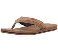 FLOJOS Men's Ryan Flip-Flop, Tan, 12 UK