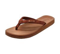 Flojos Women's Billie Flip-Flop, Brown Artisan, 7 UK