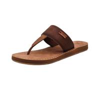 Flojos Women's Grace Flip-Flop, Brown/Tan, 7 UK