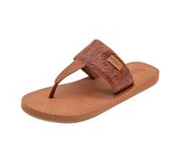 Flojos Women's Grace Hooded Thong Sandal, Tobacco Artisan, 2 UK