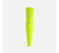 FLOKY 1pc No Strain Evolution Multisport Sleeve. Tennis, Padel, Basketball. Reduces Vibration, Supports Elbow and Forearm. Compression Sleeve, Stabilizes Tendons and Muscles. Yellow L-XL