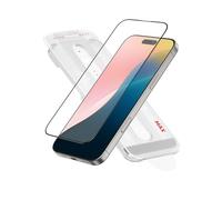 FLOLAB NanoArmour ONETIME MAX for iPhone 16 Pro Matte Screen Protector, Anti Glare, Anti-Rainbow, Tempered Glass,Infinity Edge, Edge Reinforced, Easy Install, Dust-Free, Smooth as Butter