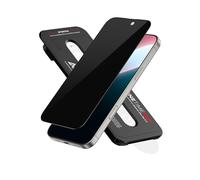 FLOLAB NanoArmour ONETIME PRO for iPhone 16 Pro Max Privacy Screen Protector, Anti-Reflective, Infinity Edge-to-Edge, Anti-Spy Tempered Glass, Reinforced Edges, Smooth, Easy Install, Dust-Free