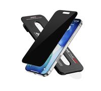 FLOLAB NanoArmour ONETIME PRO for iPhone 17 3D Privacy Screen Protector, Anti-Reflective, Infinity Edge-to-Edge, Anti-Spy Tempered Glass, Reinforced Edges, Smooth, Easy Install
