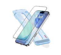 FLOLAB NanoArmour ONETIME PRO for iPhone 17 Air Screen Protector, Anti-Reflective,PolarSpectra Anti-Rainbow, Tempered Glass, Ultra Clear, Infinity Edge, Easy Install, Reinfored-Edge