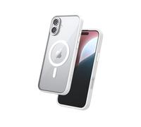 FLOLAB Surtect Tri-Fusion Magnetic for iPhone 16 Case Protective Slim Design Magsafe Compatible Military Grade - White Clear