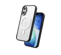 FLOLAB Surtect Tri-Fusion Magnetic for iPhone 17 Case Protective Slim Design Magsafe Compatible Military Grade - Black Clear