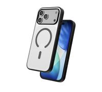 FLOLAB Surtect Tri-Fusion Magnetic for iPhone 17 Pro Max Case Protective Slim Design Magsafe Compatible Military Grade - Black Matte Translucent