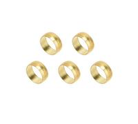 Flomasta Brass Compression Olive (Dia)15mm, Pack Of 5