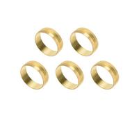 Flomasta Brass Compression Olive (Dia)22mm, Pack Of 5