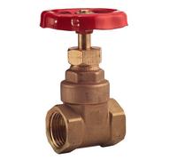 Flomasta Bronze Compression Heating & Sanitary Shut-Off Valve, (Dia)15mm