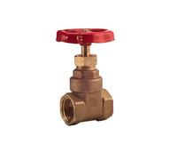 Flomasta Bronze Compression Heating & Sanitary Shut-Off Valve, (Dia)22mm