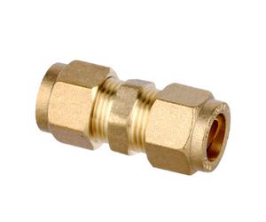 Flomasta Bronze Female/female Straight Equal Pipe Fitting Coupler (Dia)44mm (L)44mm