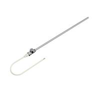 Flomasta Chrome Effect 600W White Towel Radiator Heating Element, ½" Bsp