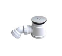 Flomasta Chrome-Plated Dome Shower Trap (Dia)213mm