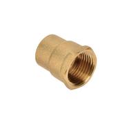 Flomasta Bronze Female Pipe Fitting Adaptor (Dia)15mm (L)35mm