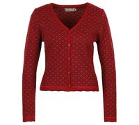Flomax - Women's Kurzjacke V Tilda - Wool jacket size S, mohnrot / burgunder