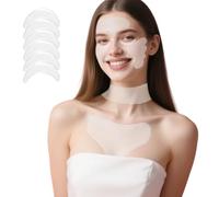 Flomiara 11PCS Face & Chest Neck Wrinkle Pads, Resuable Anti Wrinkle Silicone Chest Face Patches, Overnight Wrinkle Remover Treatment while Sleeping, Patches Wrinkles Silicone Anti Wrinkle Pad Set