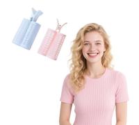 Flomiara 2 Pack Volumizing Hair Roller Clips Woman, Daily USE Volume Clip, Easy Operate Travel Hair Roller Clip Use Unique skin Volume Clips Tone Design For Long, Short Curlers Hair