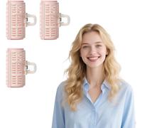 Flomiara 3 Pack Hair Curlers Rollers with Clips, Daily USE Volume Hair Clip, Duckbill Clips Hair Rollers for Long Medium Short Thick Fine Volume Bangs, Rollers for Hair Curling Spiral Roll