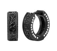 Flongo Men’s Jerusalem Cross Ring: Silver Christian Signet Ring Religious Jewellery Knights Templar Symbol Faith Strength Courage Gift for Men Church Baptism Easter Christmas Religious Style - Size 12