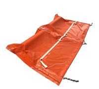 Flood and Water Barriers,PVC Oil Boom,Solid Floating Garbage Fences,Protect The Water Prevent Pollution,Flood Barrier,Floating Oil Boom 0.75 * 10M