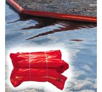 Flood Bags, PVC Oil Fence, PVC Float-Type Oil Containment Boom, River Lake Protect The Water Prevent Pollution, DIY Installation, Customizable Industrial Spill Barrier, Interception 1000x45cm