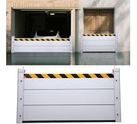 Flood Barrier Durable Versatile Flood Barriers for Garage Flood Defence Barriers Reusable Door Flood Barrier for Garage Basement Front Door Driveway,A,155 * 60cm