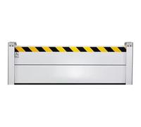 Flood Barrier Flood Barriers for Garage Durable Aluminum Alloy Flood Defence Barriers Reusable Door Flood Barrier for Garage Basement Front Door Driveway,A,170 * 60cm