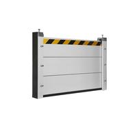 Flood barrier, Flood barriers for garage, Reusable in heavy rain flood defence barriers, Door flood barrier, flood defence, Suitable for garage, basement, front door, driveway (80 * 100cm)