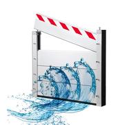 Flood Barrier Gate - 235x80cm Water Retention Barrier, Flood Control Door, Anti-Water Flood Protection Board, Effective Flood Defense Solution, Durable Water Guide System
