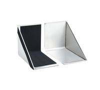 Flood Barrier Panels, Removable Water Barrier for Home, Reusable Flood Protection, Quick-Dam Absorbent Defense for Garage and Property