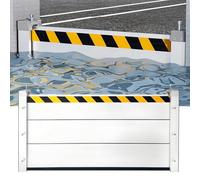 Flood Barrier Portable Durable Aluminium Flood Barriers With Waterproof Adhesive Strip Flood Barriers For Doors For Doors Porches Garages Exterior Entrance Thresholds,A,90 * 100cm