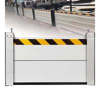 Flood Barrier Portable Flood Barriers for Garage Flood Defence Barriers Door Flood Barrier Reusable in Heavy Rain Flood Defence Suitable for Garage Basement Driveway,A,120 * 80cm