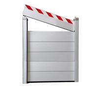 Flood Barrier，Protected from Flooding, Made of Aluminum, Reusable, Quick to Install, Emergency Flood Barrier.(L 248xH 120cm)